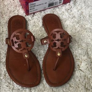Tory Burch Miller sandal in vintage vachetta